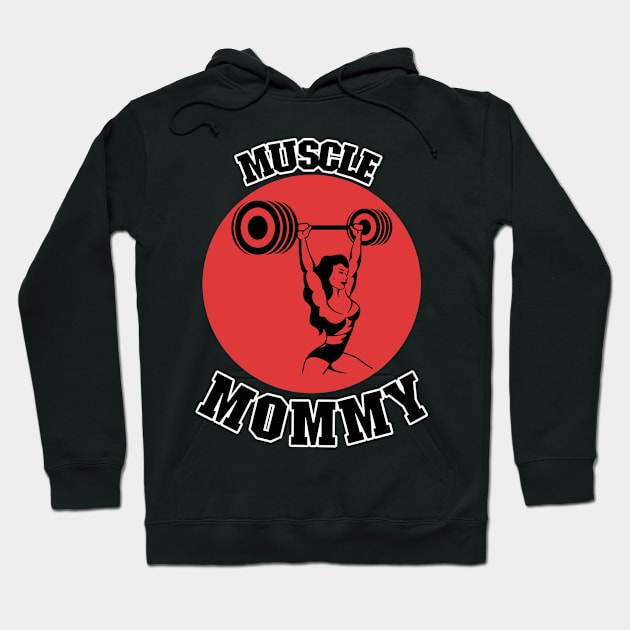 muscle mommy Hoodie by tonysteez